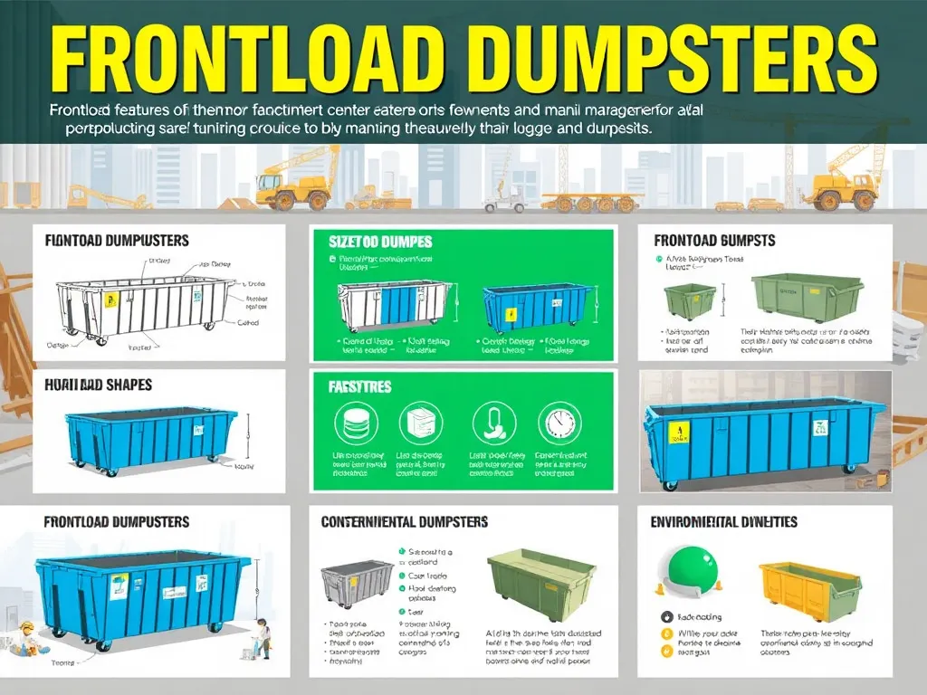 Everything You Need to Know About Front-load Dumpsters