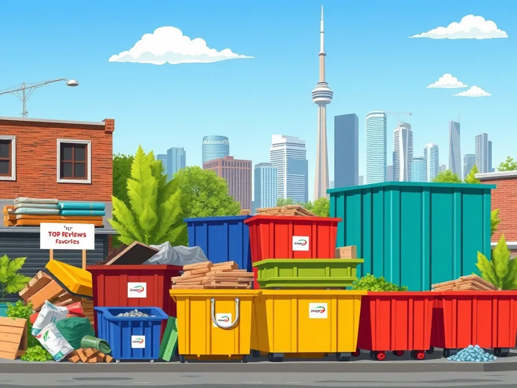Top Dumpster Rental Reviews in Toronto: What to Know